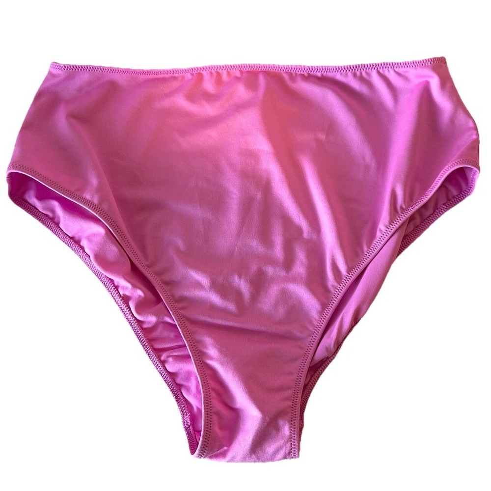 Victorias Secret PINK NWT High Waist Mini Bikini Bottom‎ Size L Vacation Beach